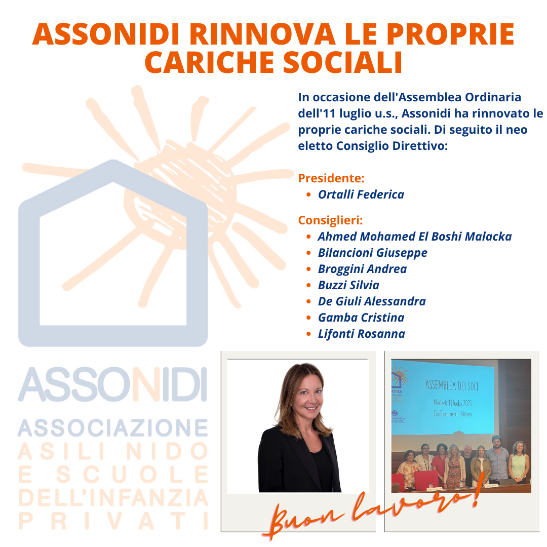 Rinnovo cariche Assonidi